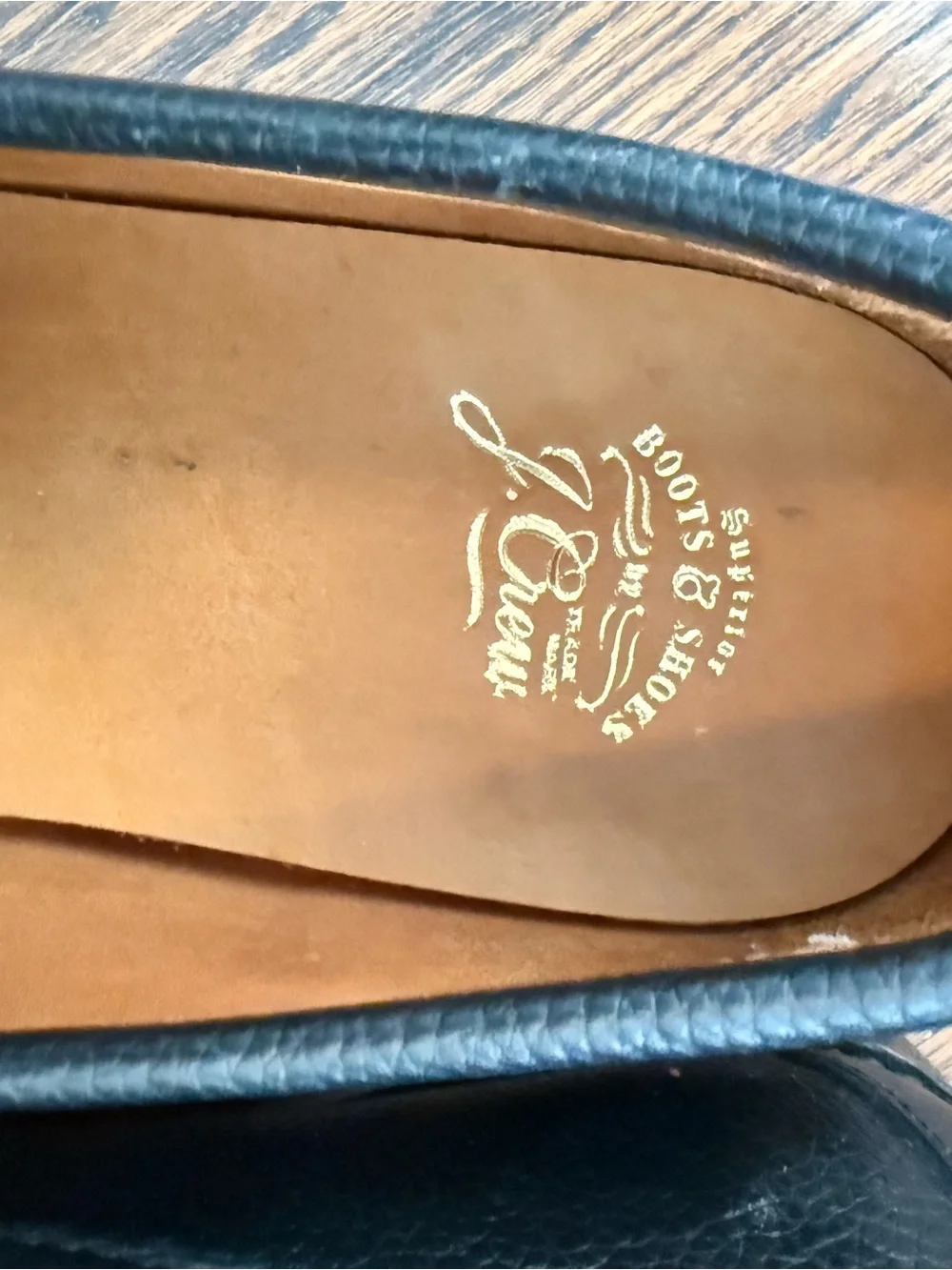 J. Crew Ludlow Venetian Black Pebbled Leather Loafers